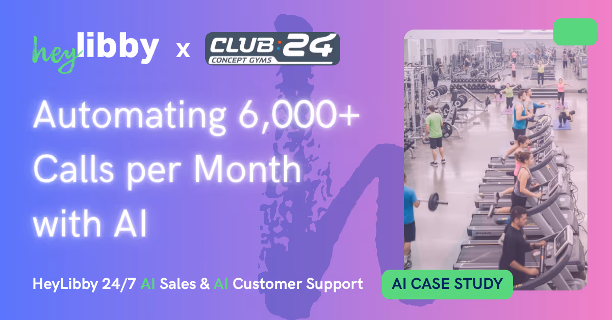 How Club 24 Concept Gyms is Using AI to Automate over 6,000 Calls per Month