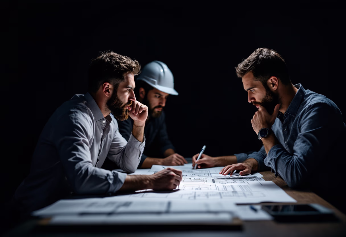 image of construction meetings