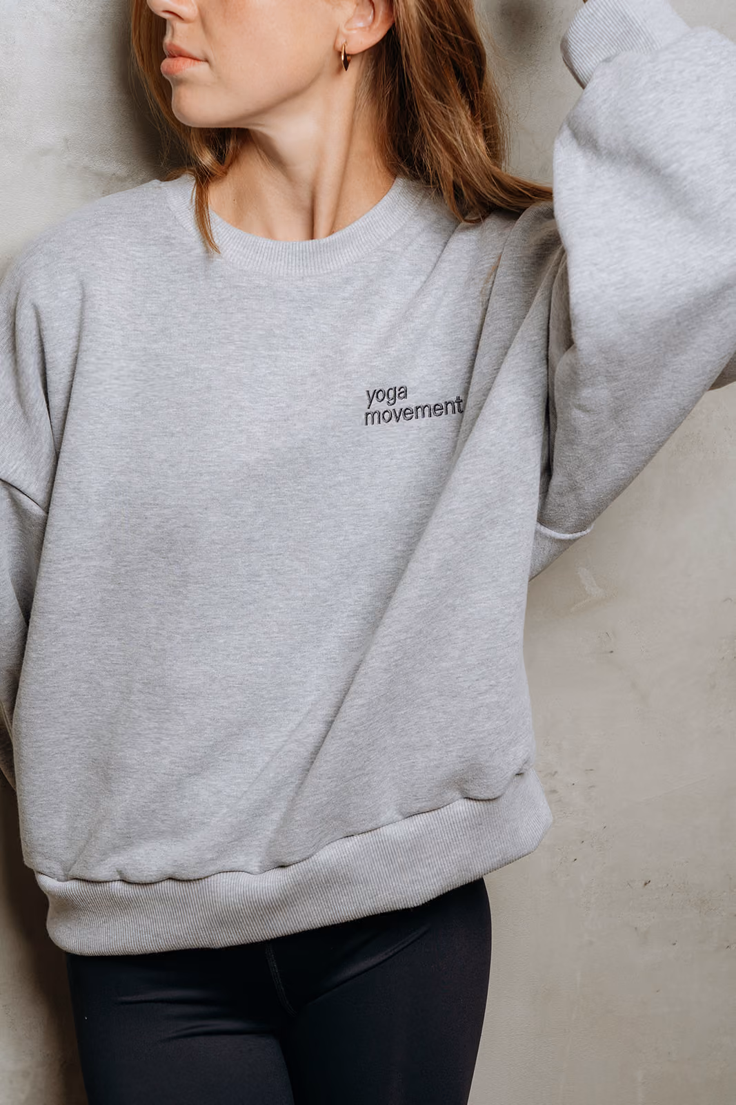 OG Yoga Movement bavlněný crewneck