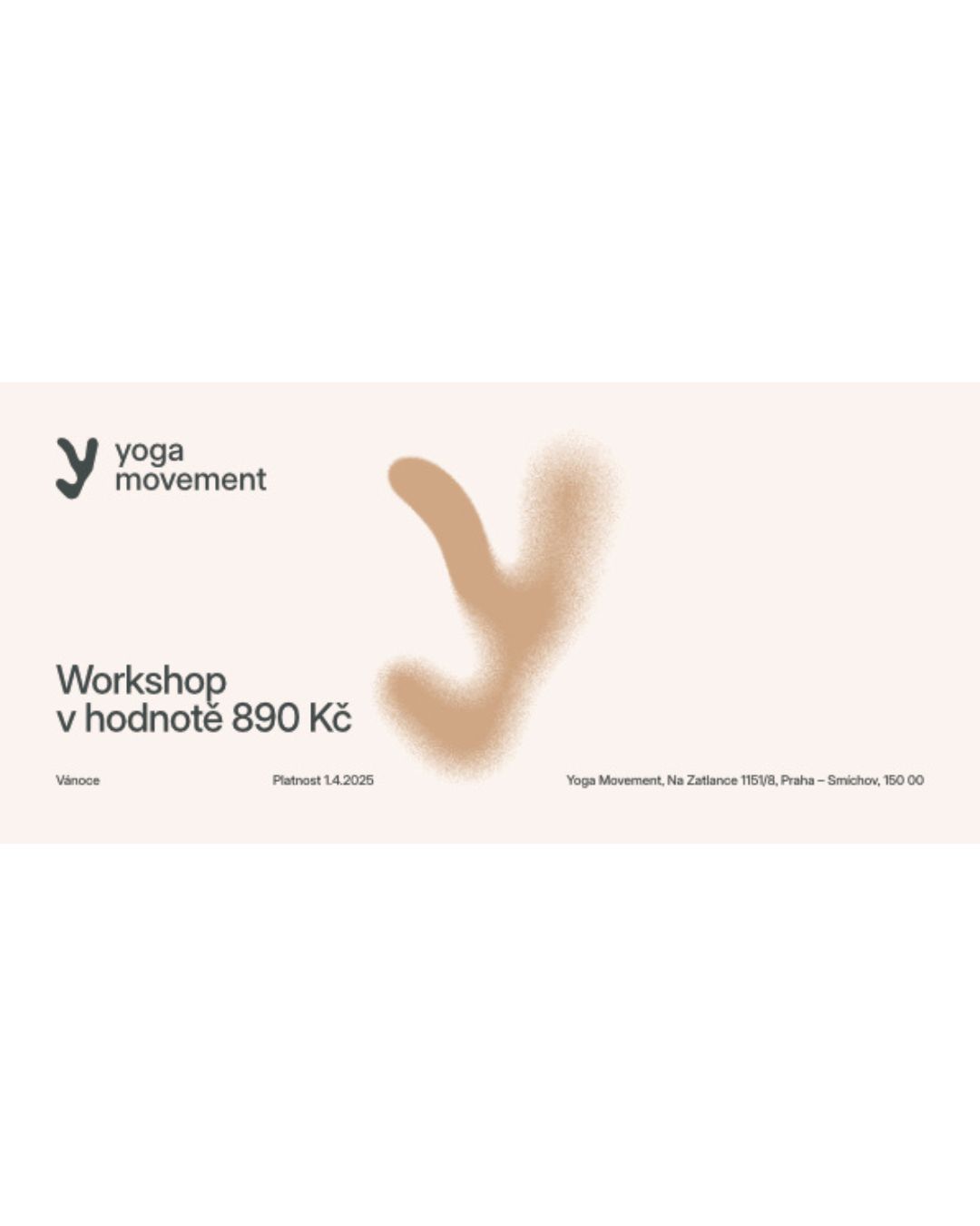 Dárkový poukaz Workshop