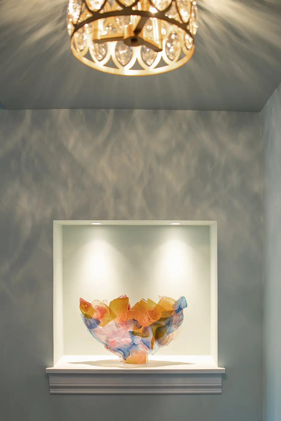 [background image] image of a home with seasonal decor (for a cleaning service)