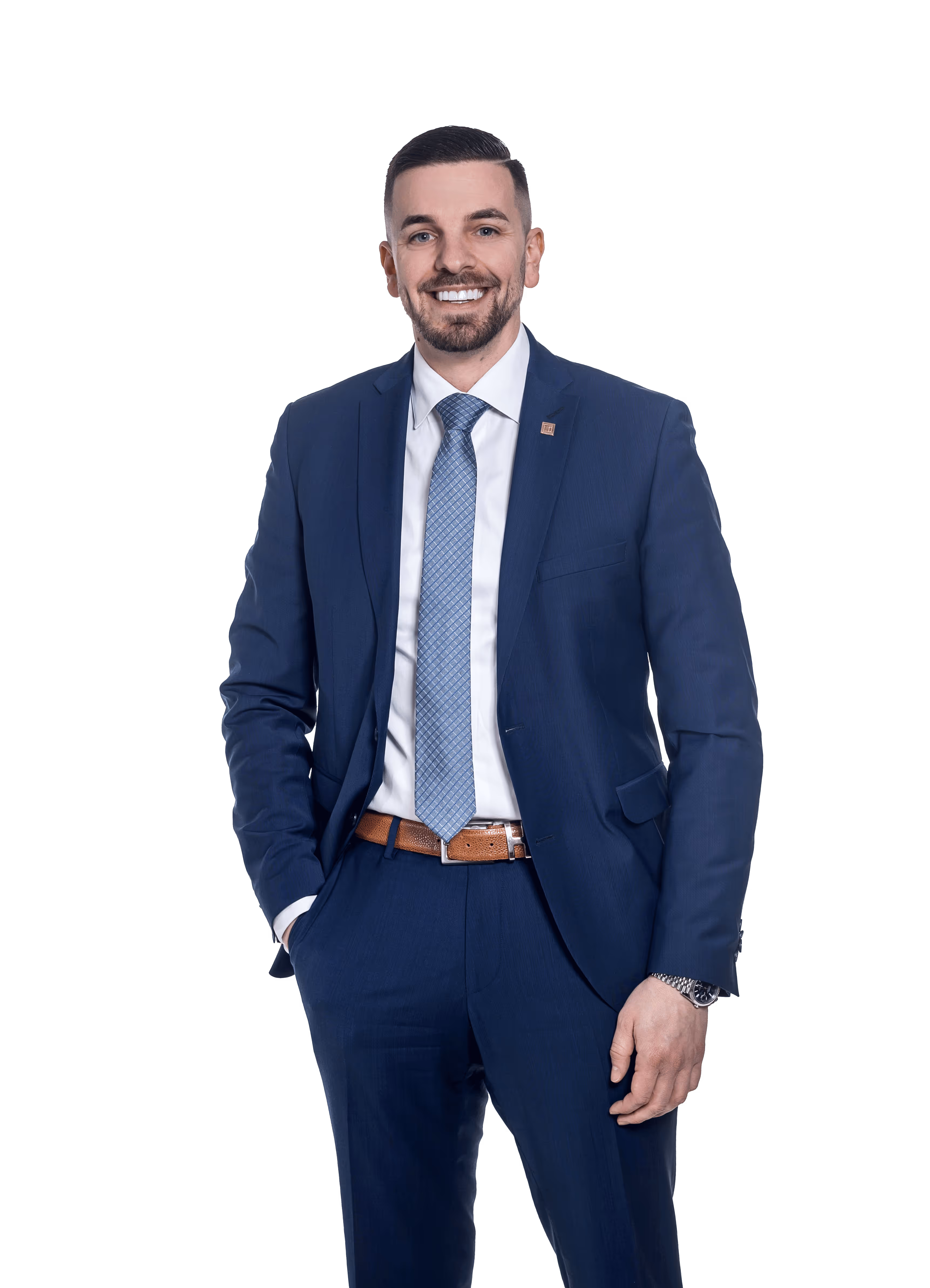 Miskovic Sinisa in a suit