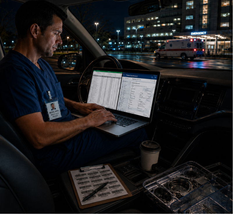 Your Top Rep is in the Parking Lot at Midnight. Your $2M Platform Isn't the Reason.