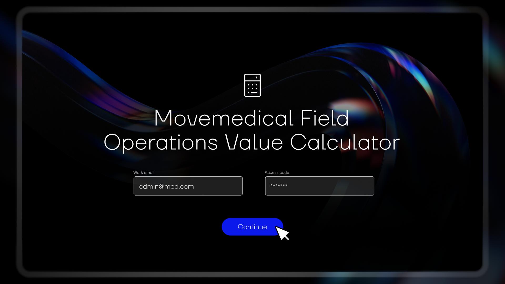 Movemedical Field Inventory Value Calculator