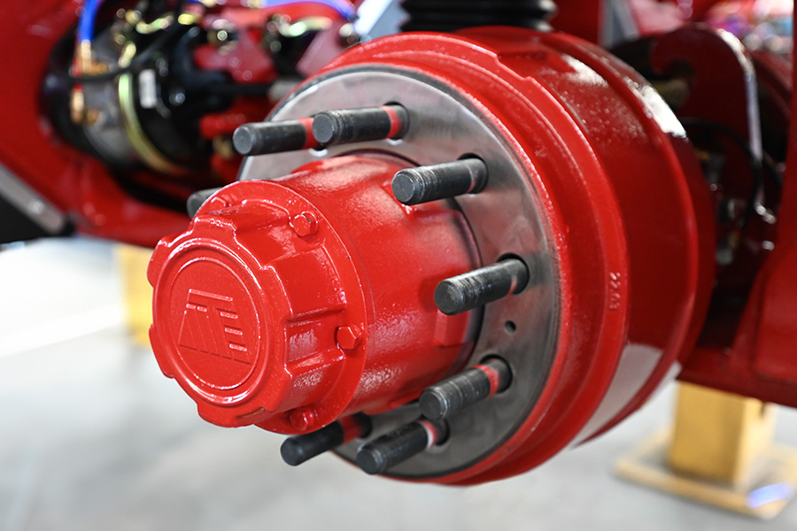 3 Rows of 4 Widener Axle