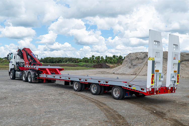 3 axle semi transporter 