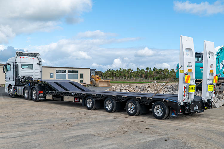 4 axle semi transporter