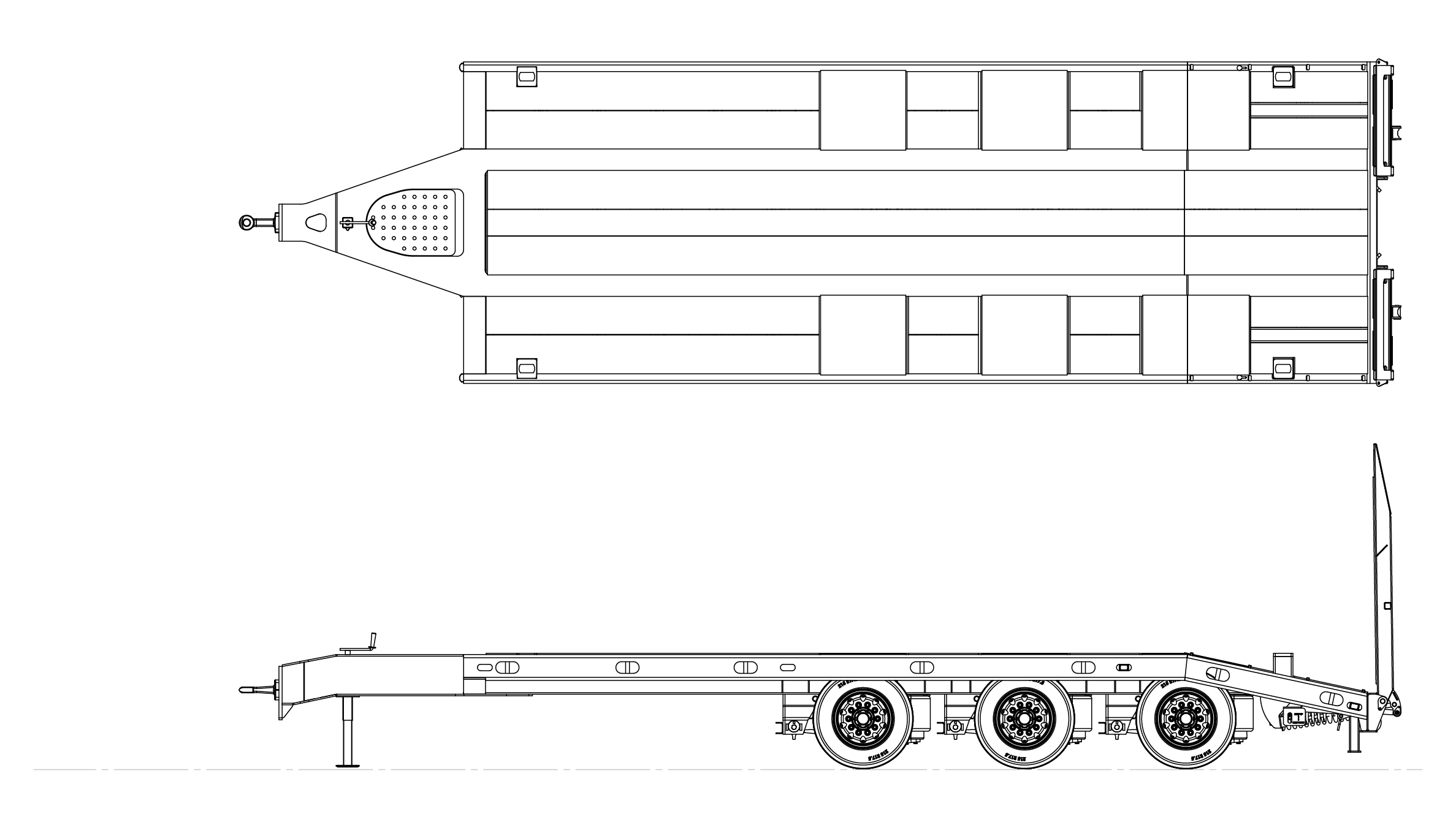 Simple Trailer Drawing