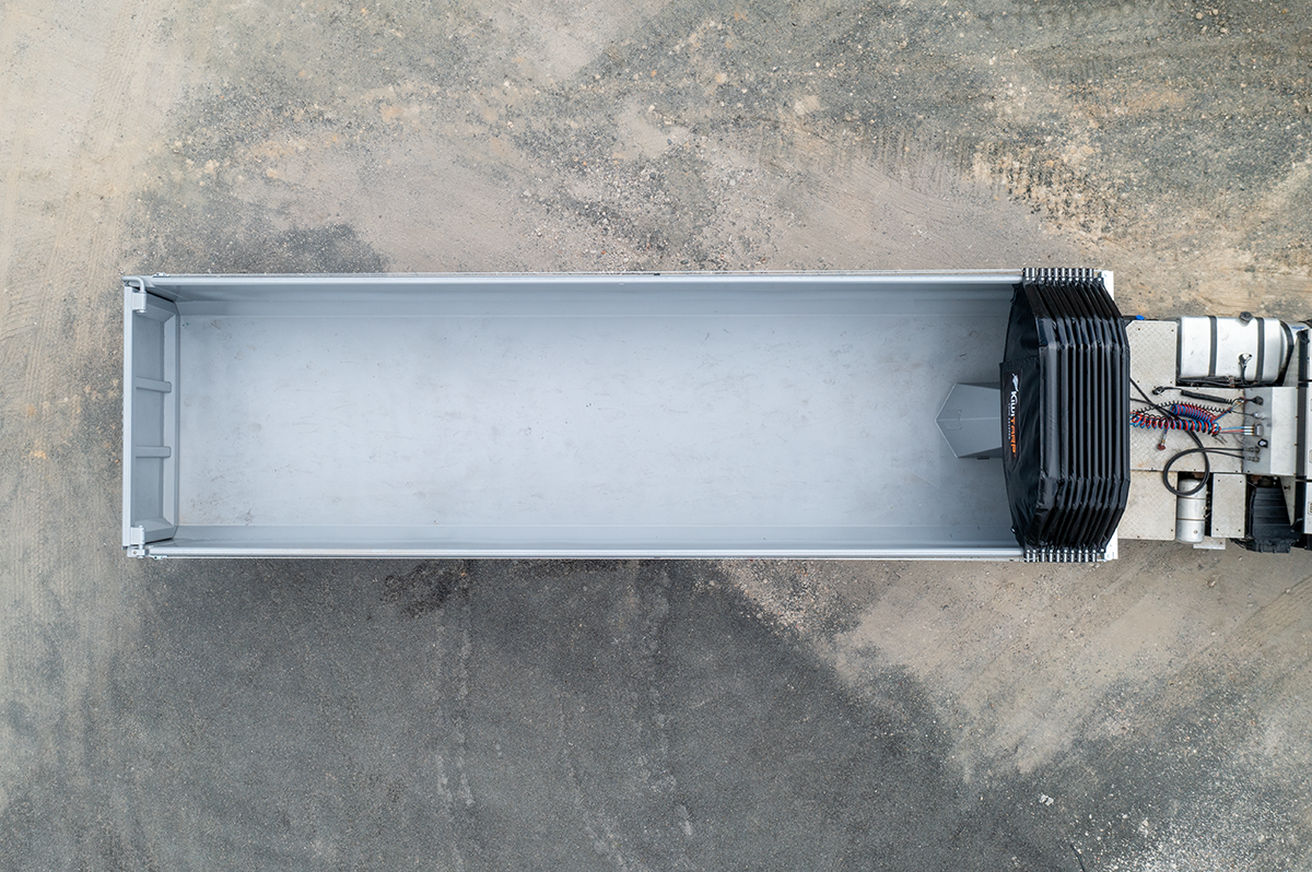 3 Axle Semi Tipper Top View 