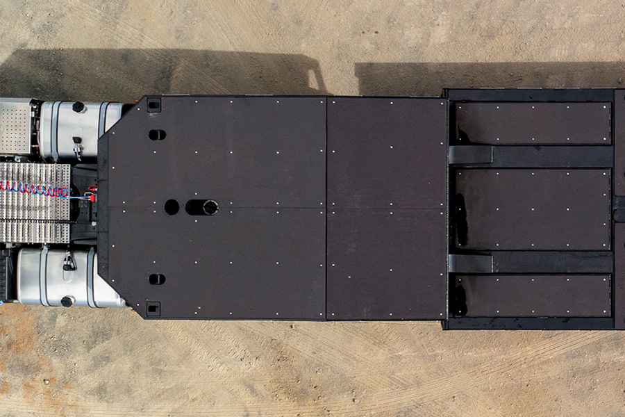 4 Axle Semi Transporter Top Deck