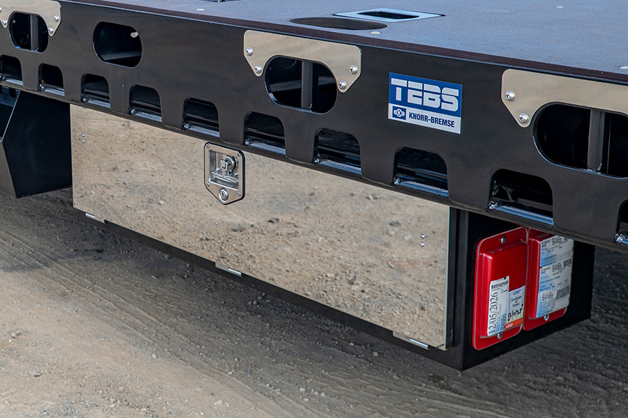 4 Axle Semi Transporter Storage