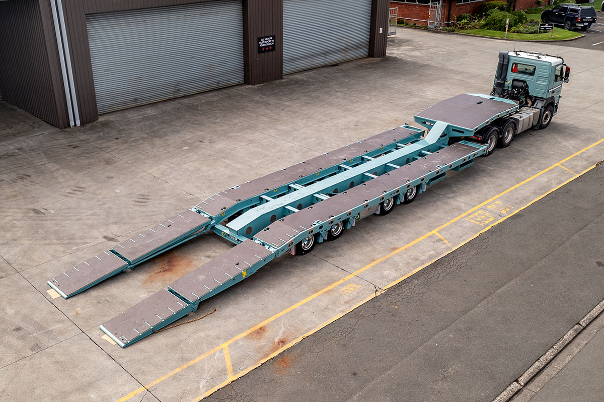 4 Rows of 4 Widener Ramps Down