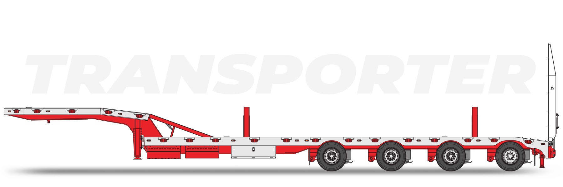 4 Axle Semi Transporter