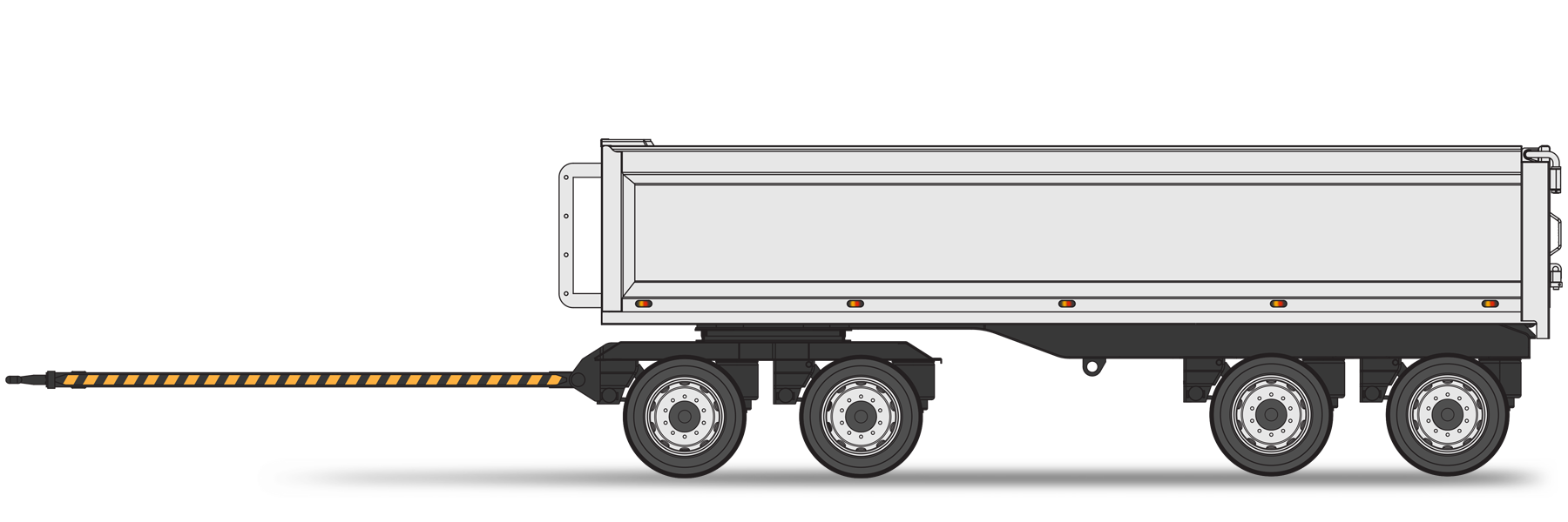 4 Axle Dog Tipper