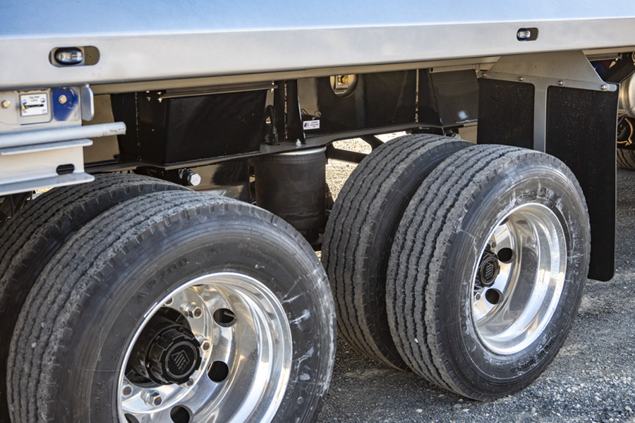 4 Axle Dog Tipper Air Suspension