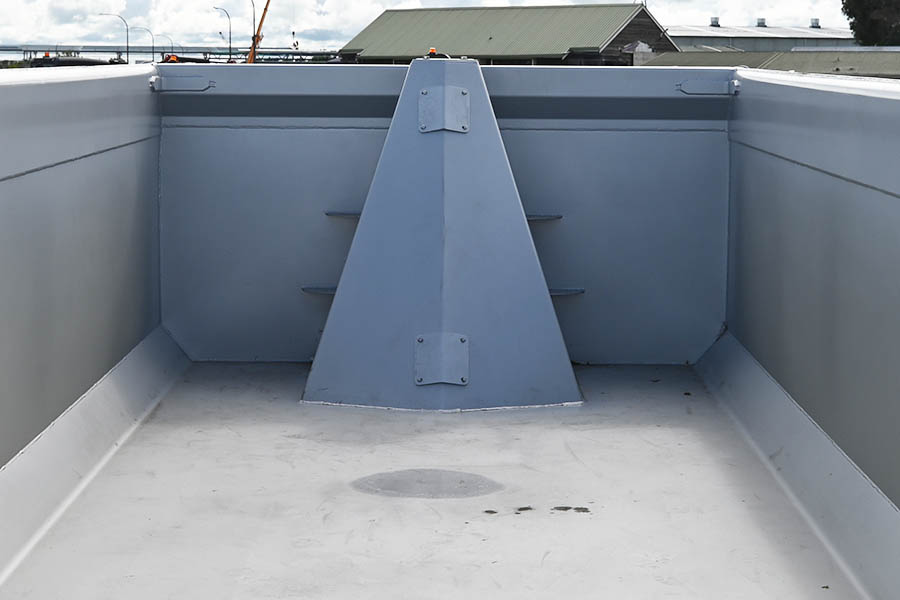 5 Axle Dog Tipper Buried Front Hoist Design