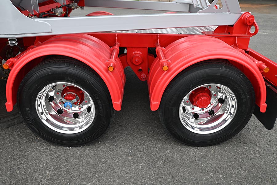 4 Axle Dog Bottom Dumper 19.5" Axles