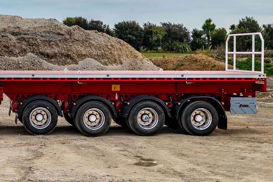 4 Axle Semi Flat Top - Axles