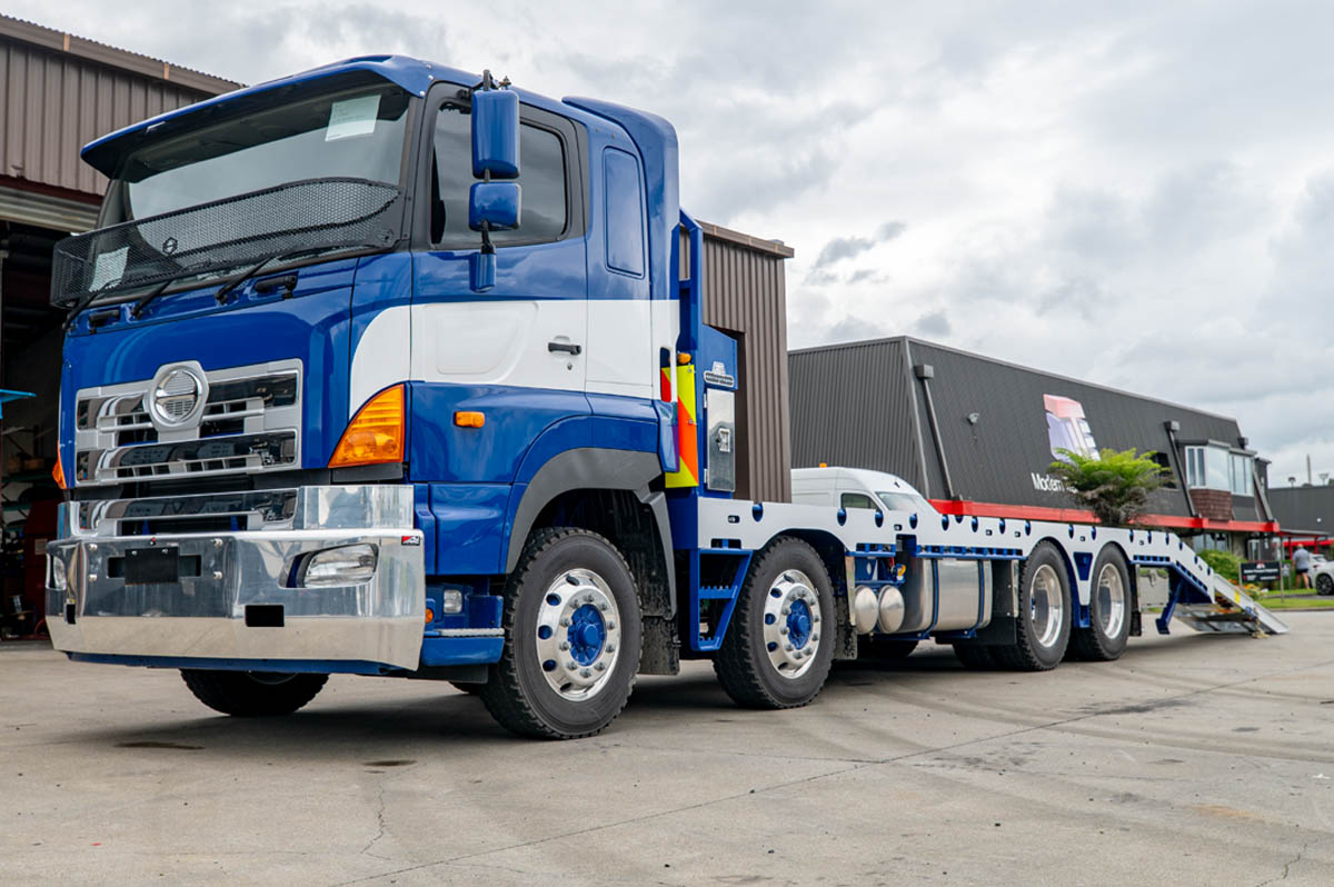 Truck Deck Blue Front