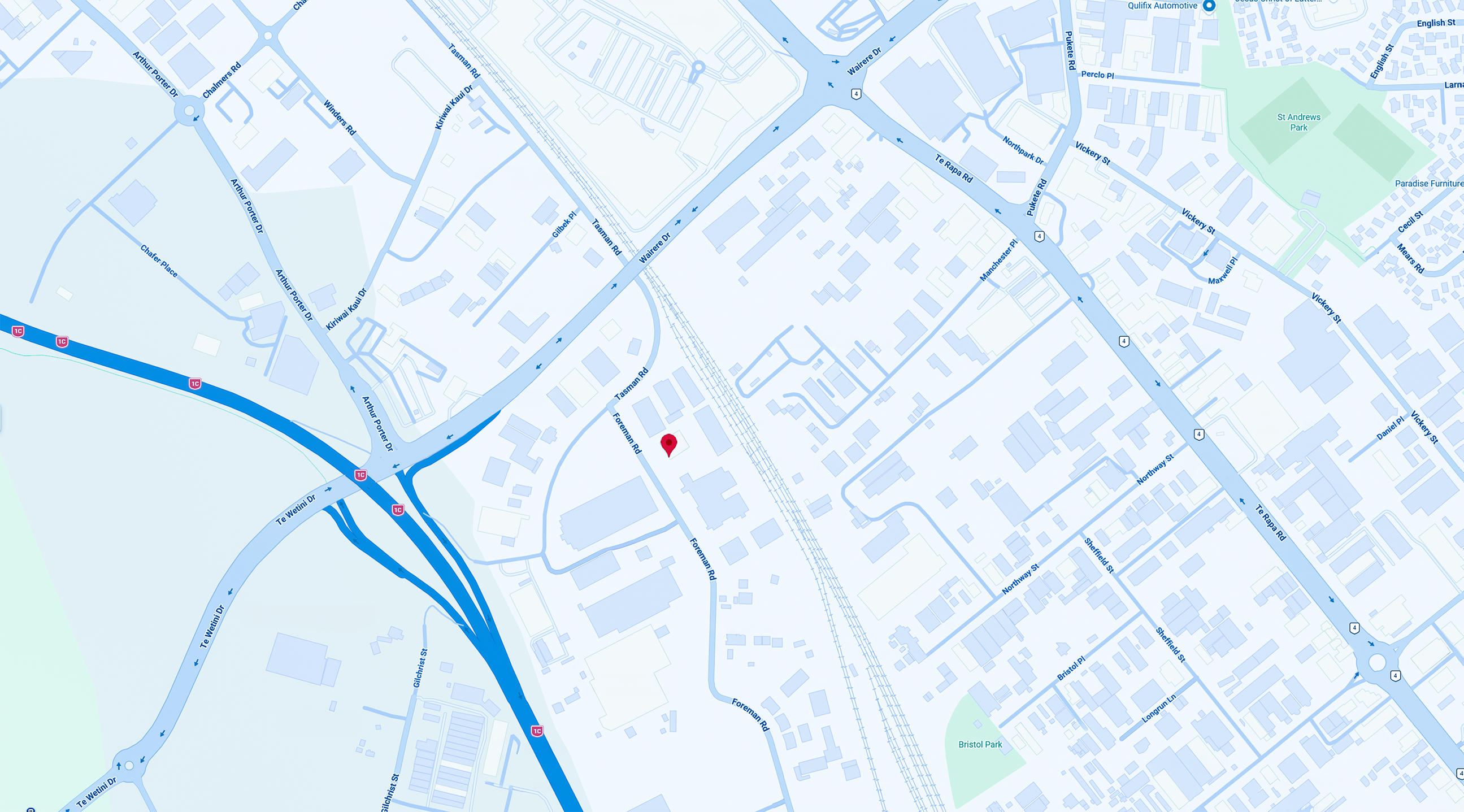 Modern transport engineers map location