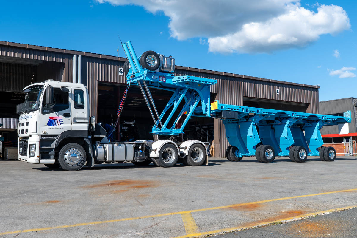 E-Command House Trailers Heightened Front Angle