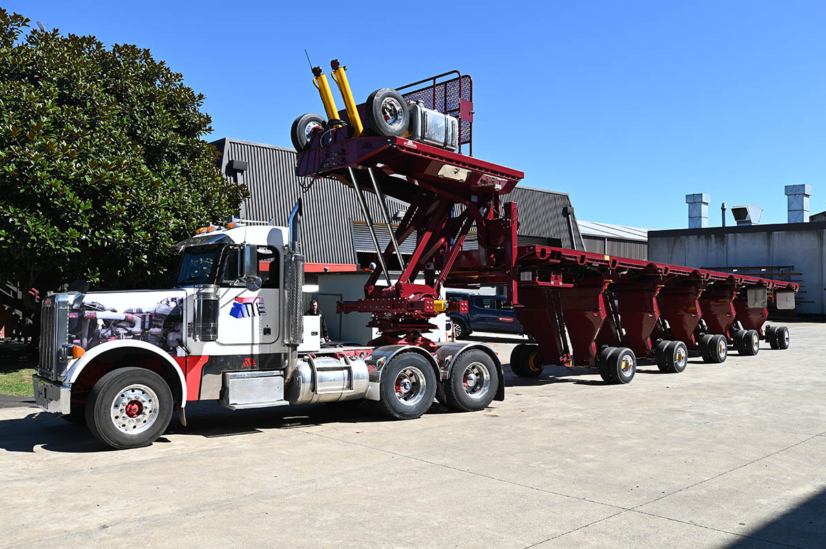 E-Command House Trailers Heightened Front Angle