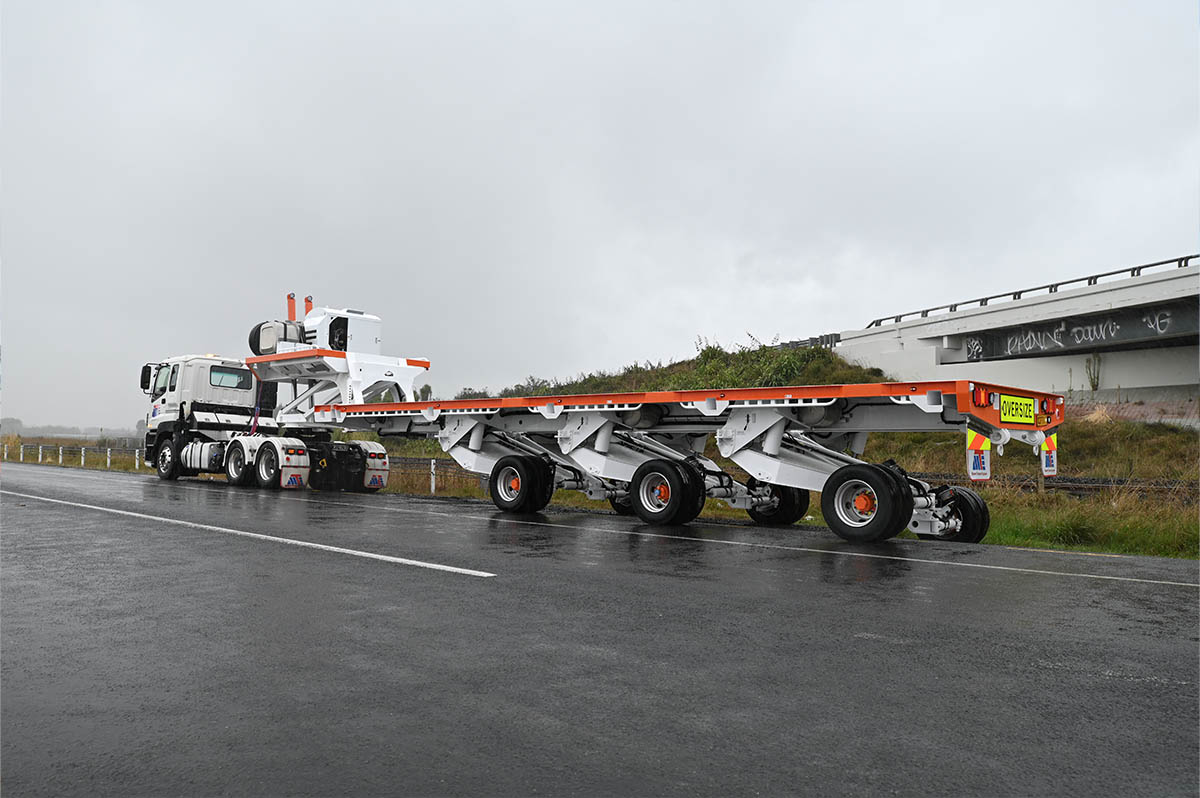 E-Command House Trailers Back Angle