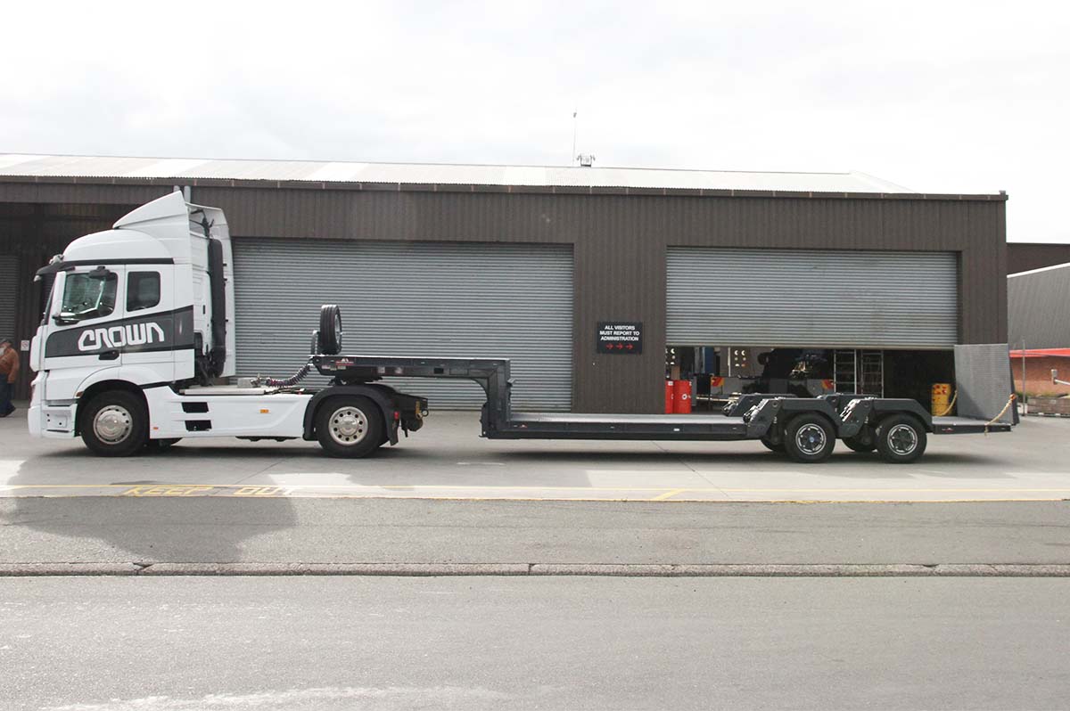 Forklift Trailer Deck