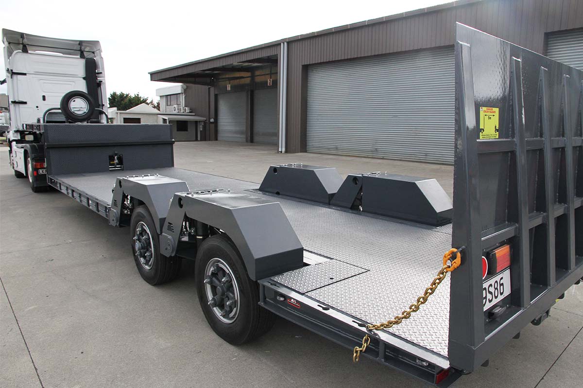 Forklift Trailer Deck