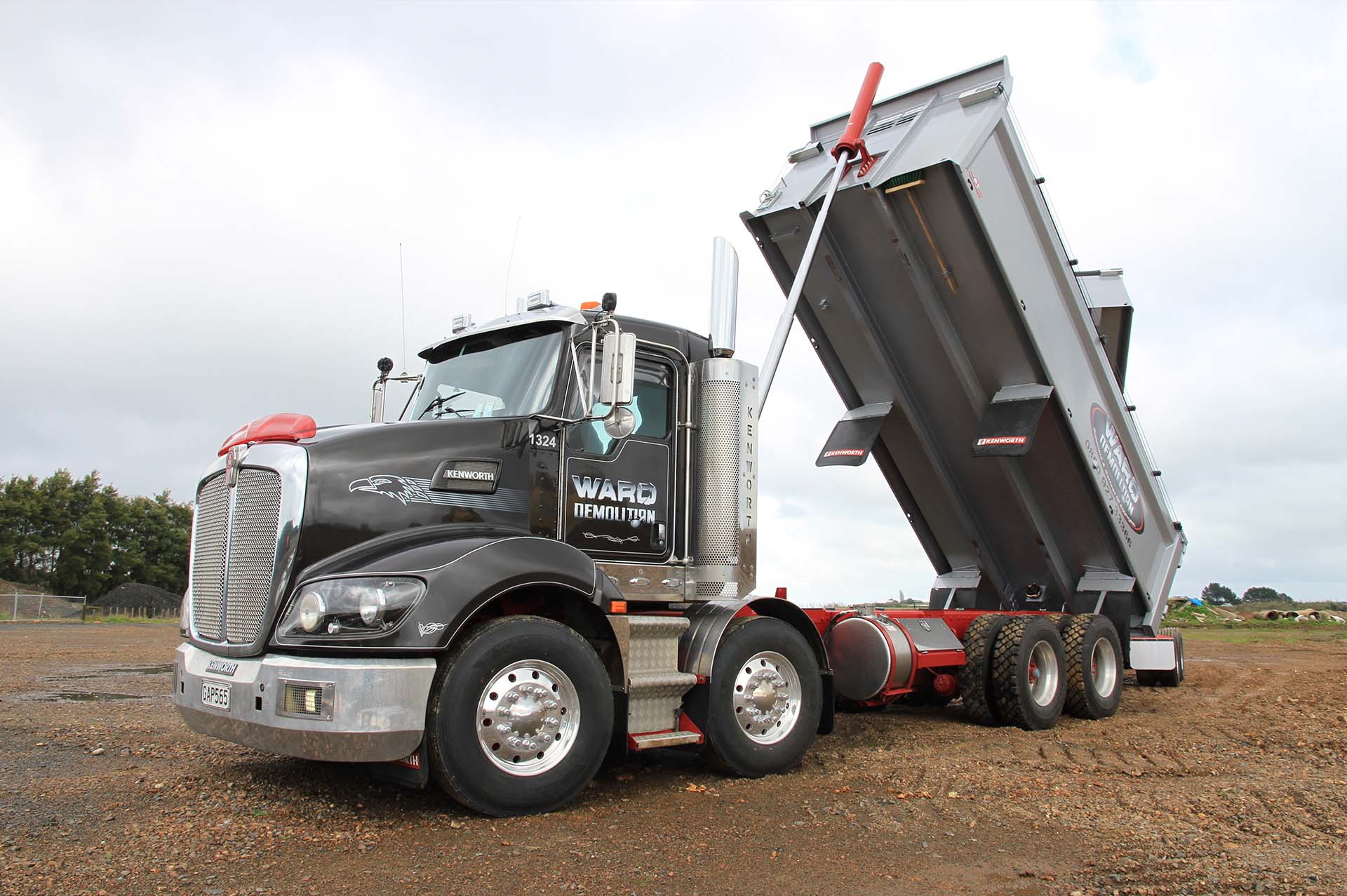 Truck Deck Loaded