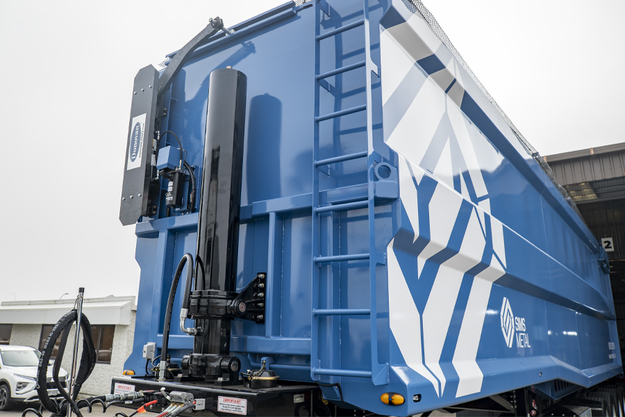 3 Axle Semi Tipper Hoist