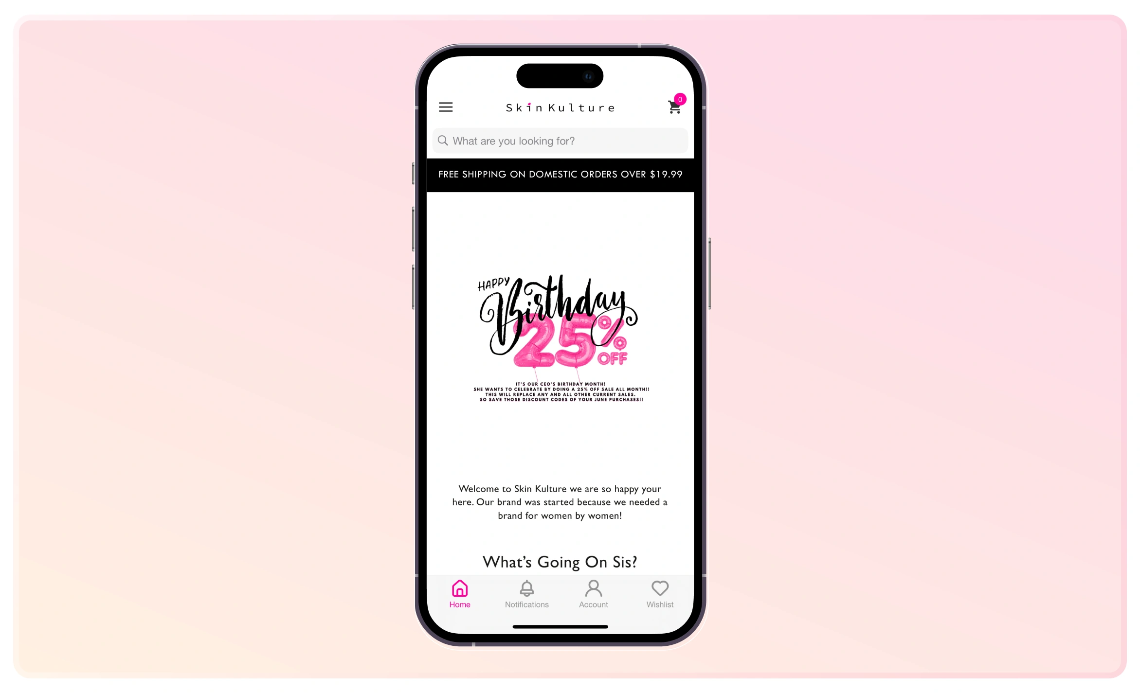 Skin Kulture offers 25% off to celebrate their CEO’s birthday month