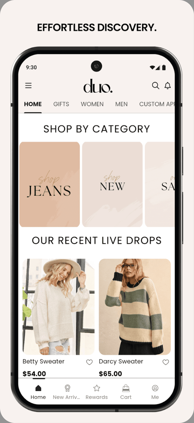 App screen