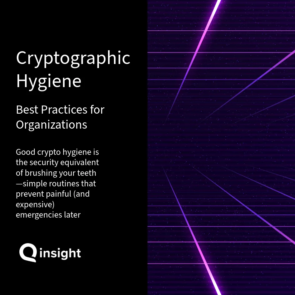 The 4 Pillars of Cryptographic Hygiene in the Post-Quantum Era 