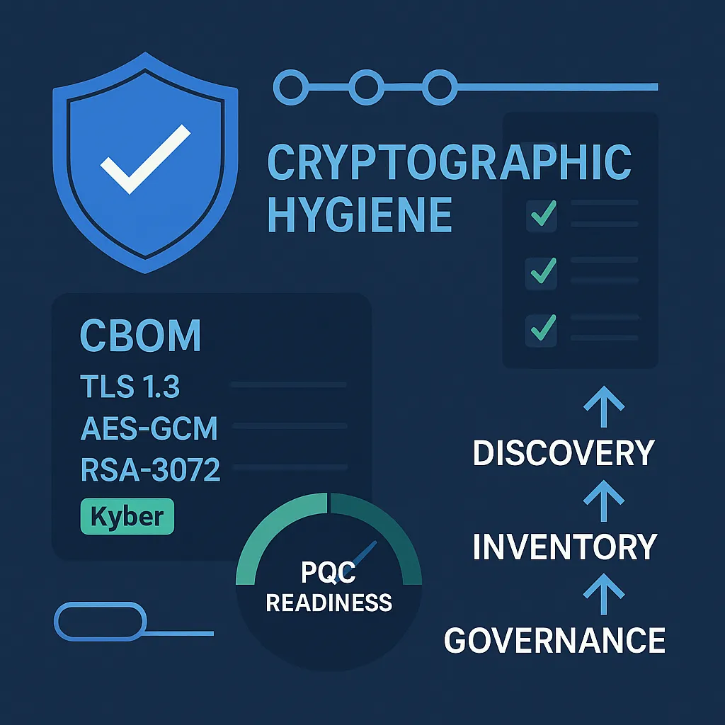 The 4 Pillars of Cryptographic Hygiene in the Post-Quantum Era