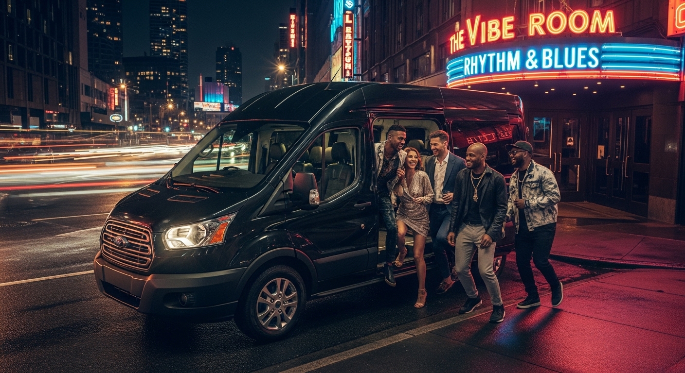 image of wheelchair-accessible bus for a public transportation company