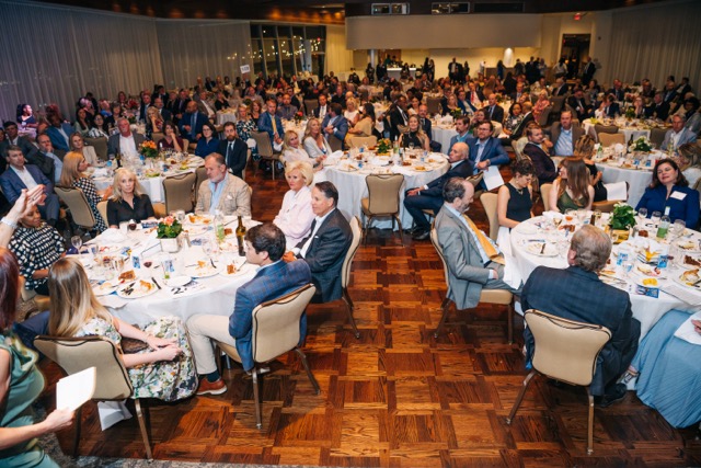 Over 300 guests enjoy dinner at the 2025 Rey of Hope Gala