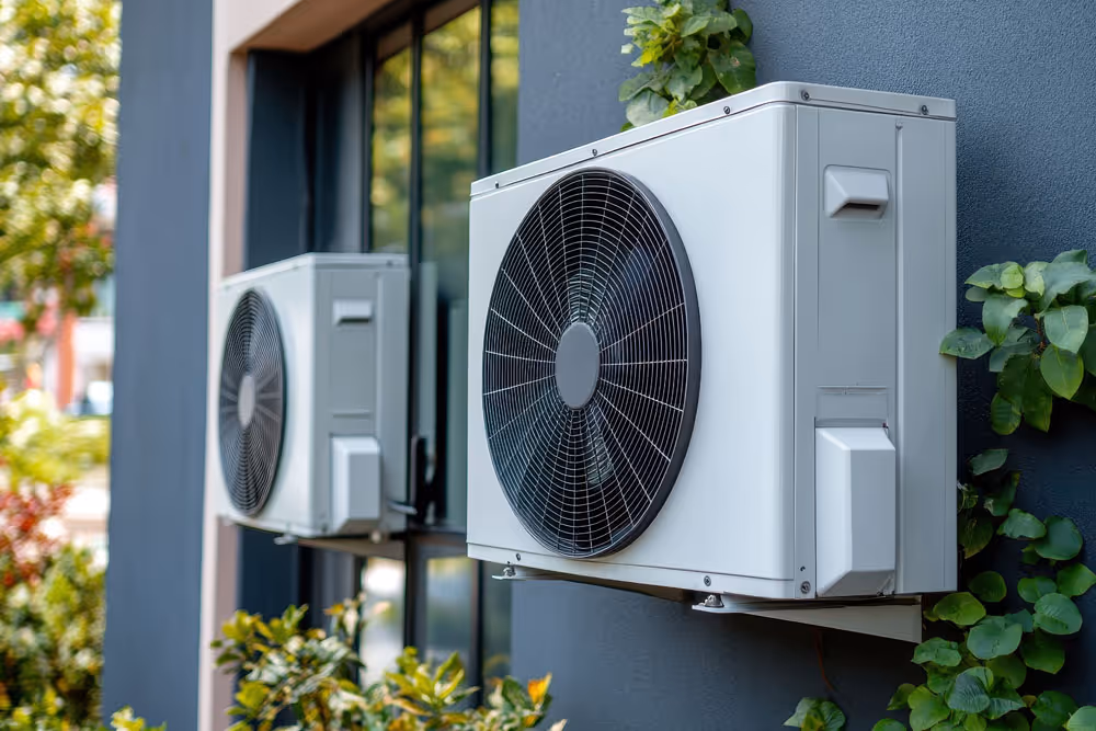 Two air conditioners