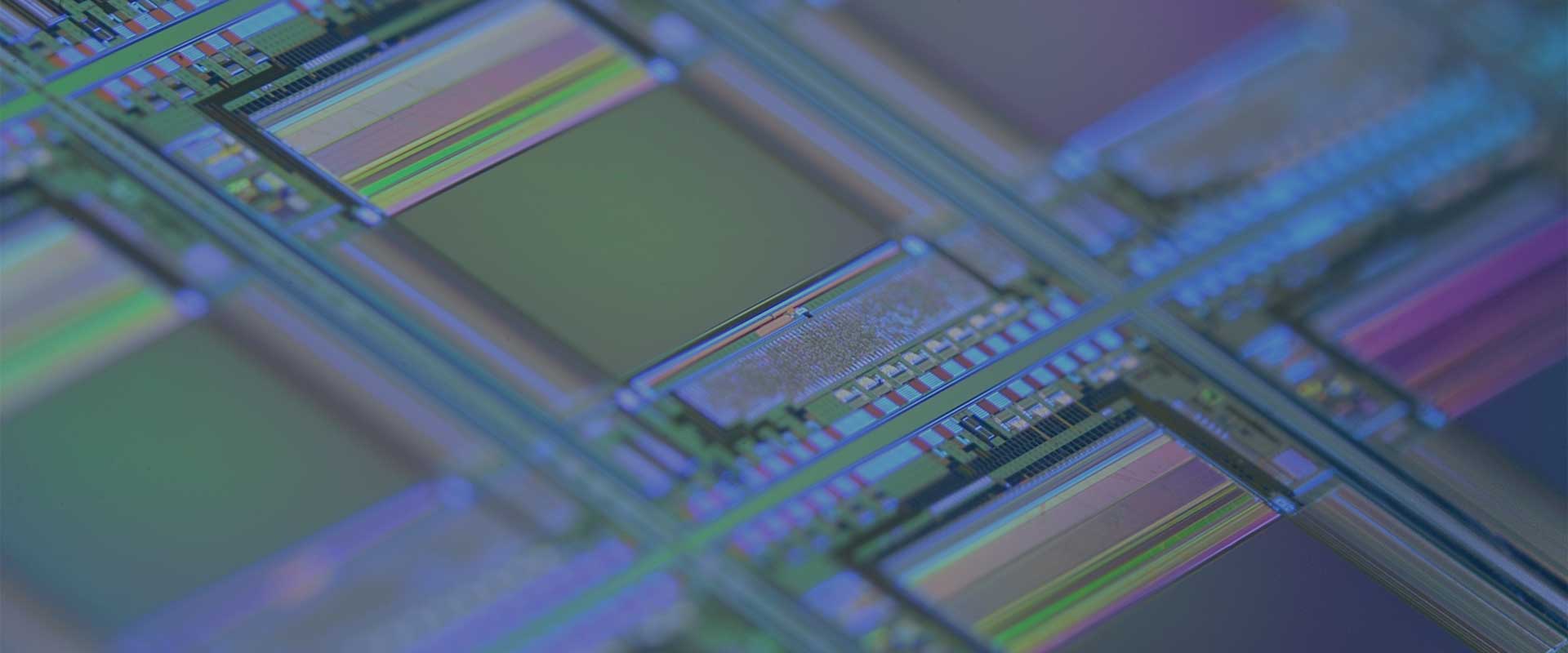 A photo of semiconductor
