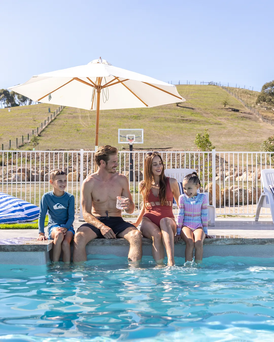 Apply to finance your pool