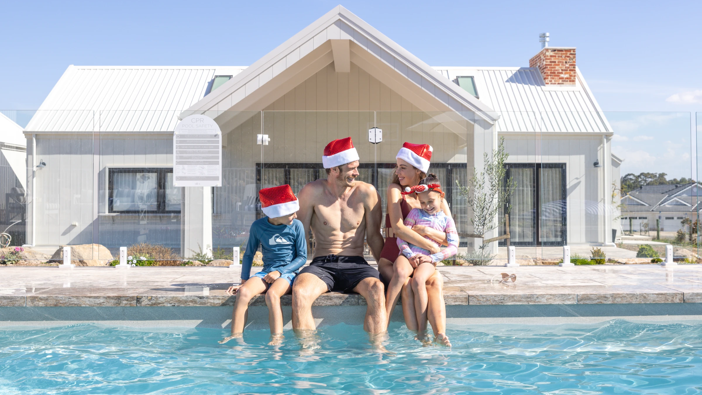 Summertime Pools is now in Queensland - the first Founding Families get a special Christmas gift worth!