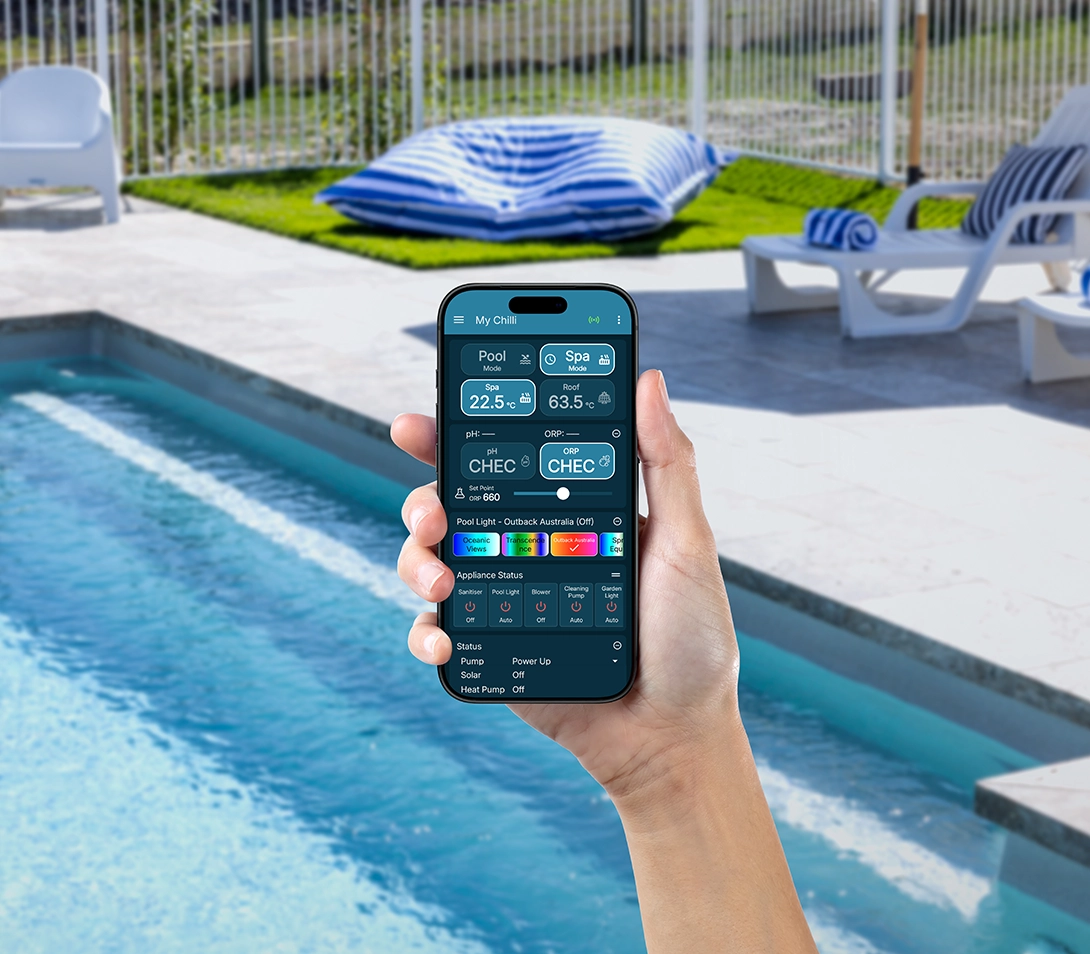 All Summertime pools come with full app control