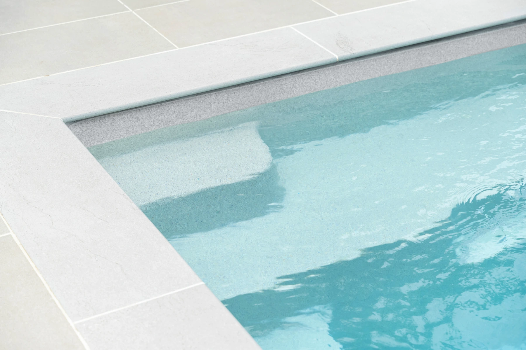 fibreglass pool colour sparkling grey