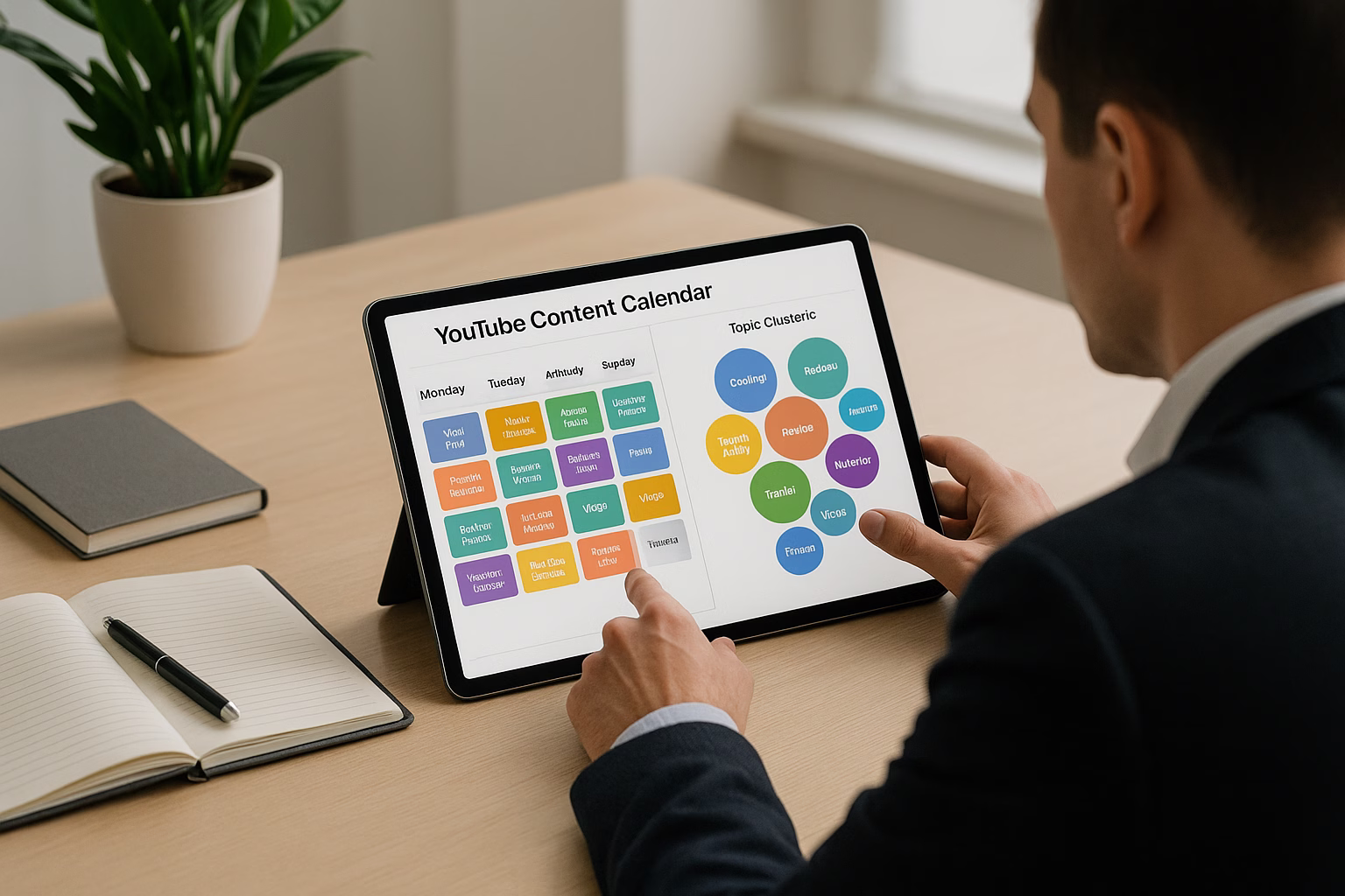 YouTube Content Calendar Basics Using A Simple Content