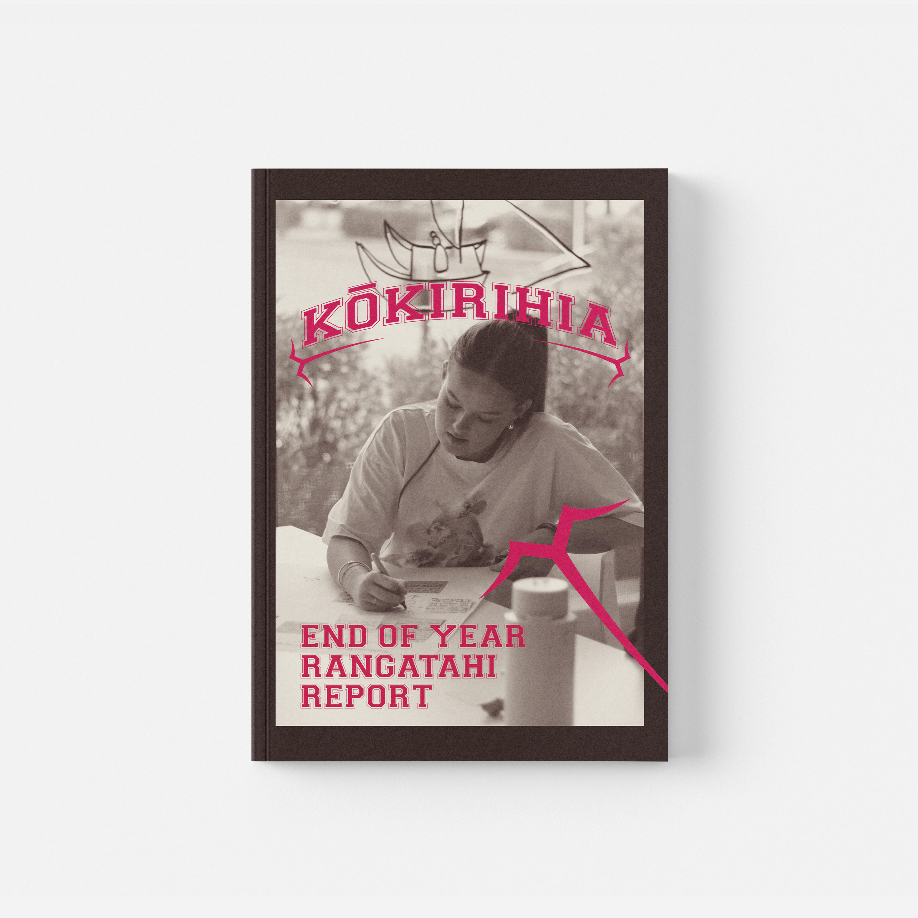 A document titled Kōkirihia End of Year Rangatahi Report. 