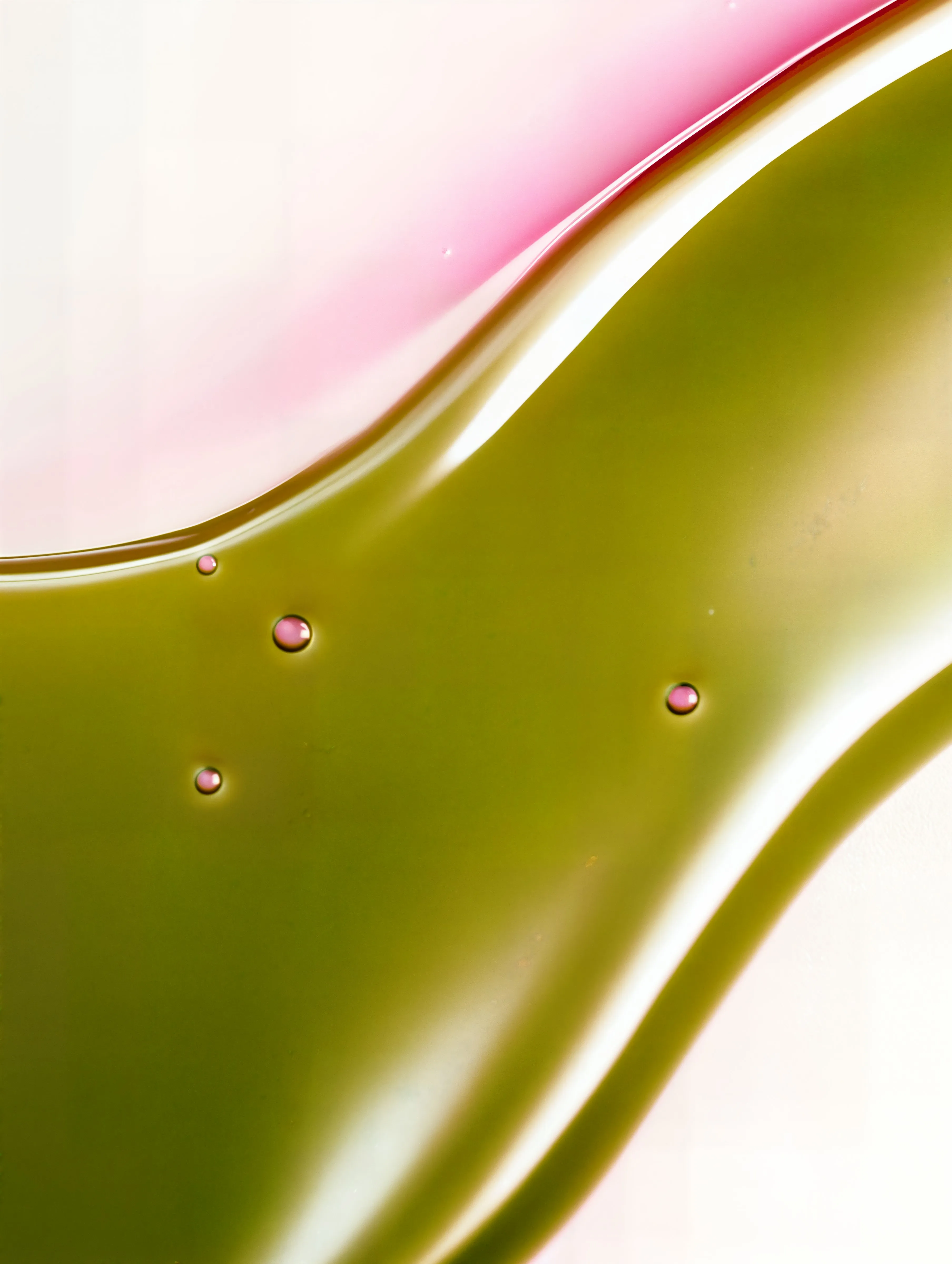 Green Pink Liquid