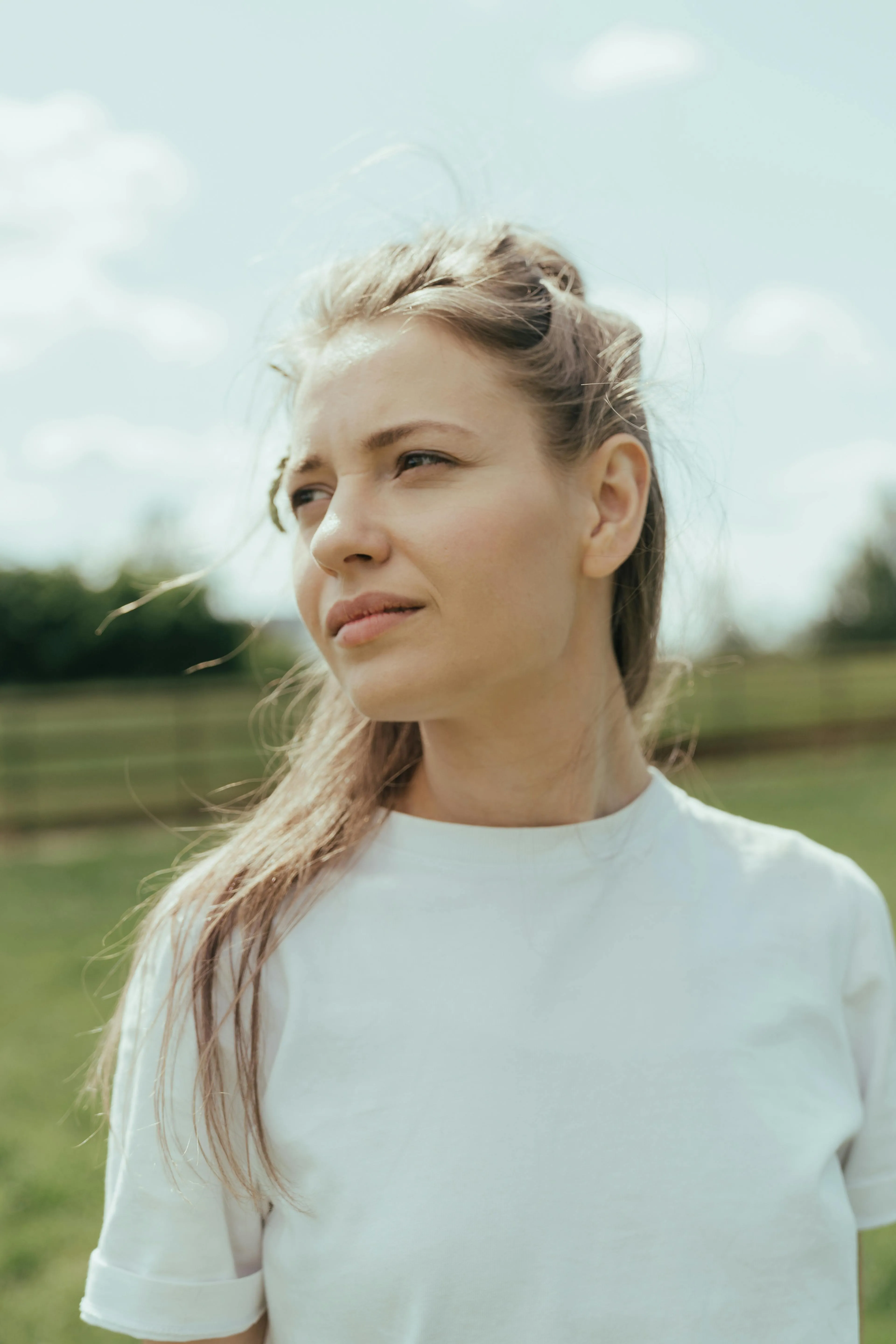 Farmer Girl Portrait