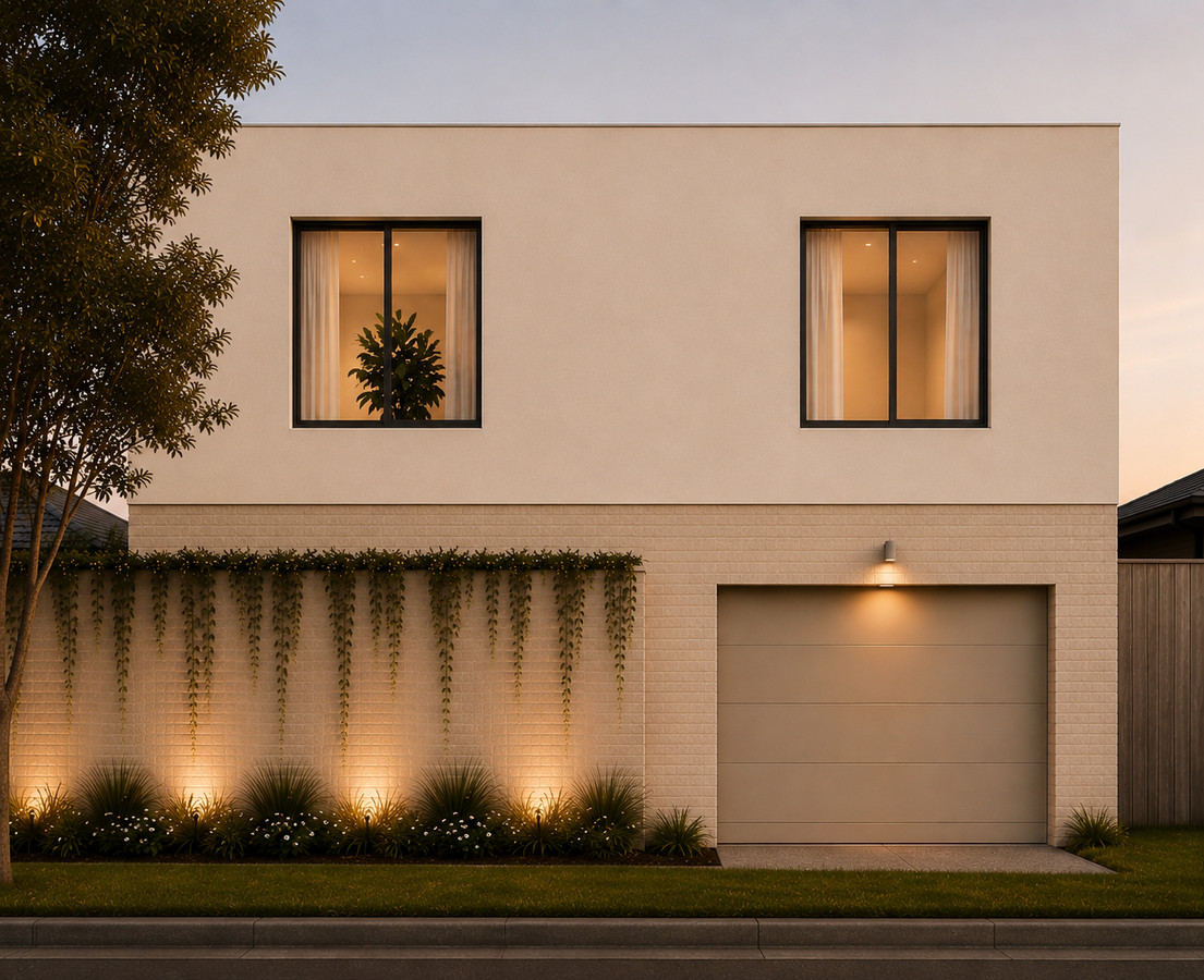 A rare combination - stand alone street front home with ROW