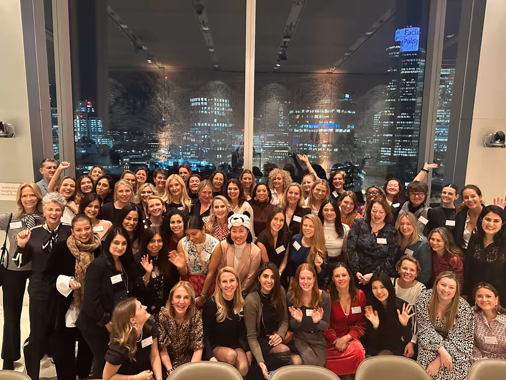 The Buy Women Built community founders at a partner event