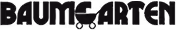 Logo von einer Firma namens Baumgarten Kinderwagen.